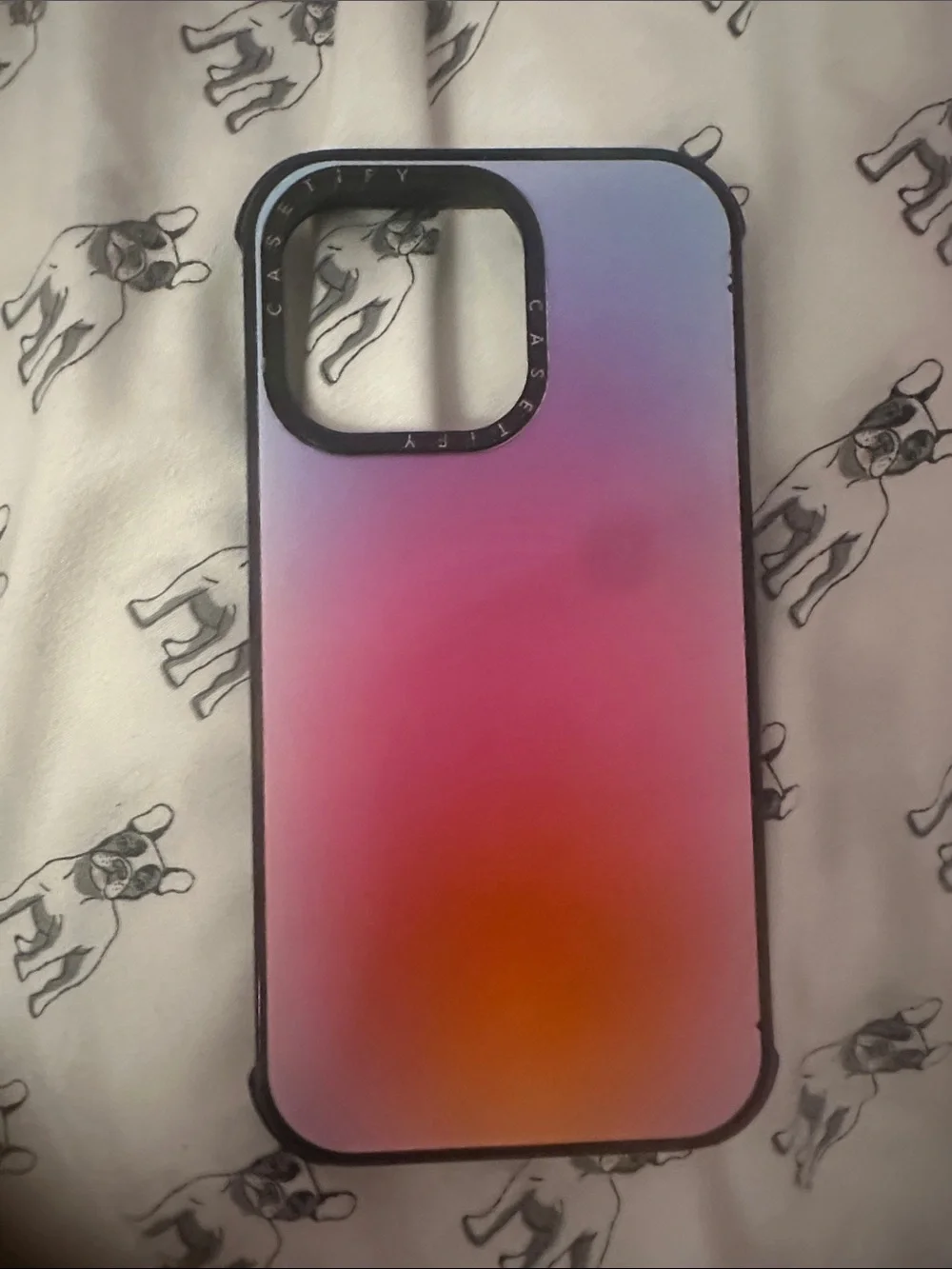 Gradient Pink Blue Orange Protective Phone Case